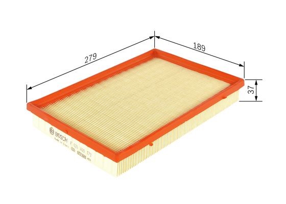 Luftfilter Bosch F 026 400 173 BOSCH Luftfilter Bosch F 026 400 173 BOSCH