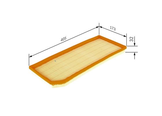Luftfilter Bosch F 026 400 178 BOSCH