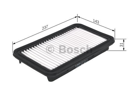 Luftfilter Bosch F 026 400 191 BOSCH