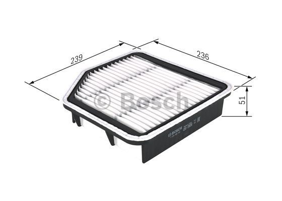 Luftfilter Bosch F 026 400 192 BOSCH