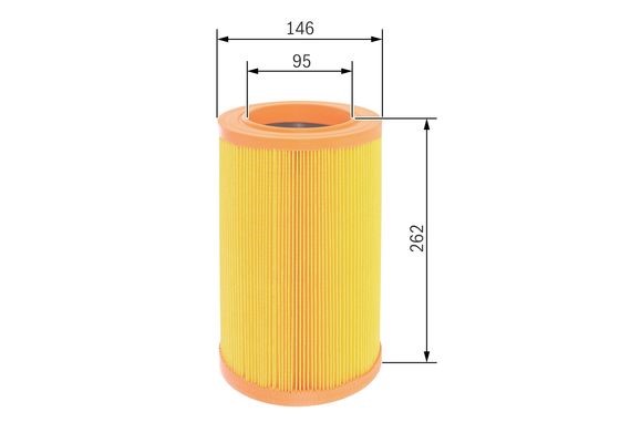 Luftfilter Bosch F 026 400 194 BOSCH