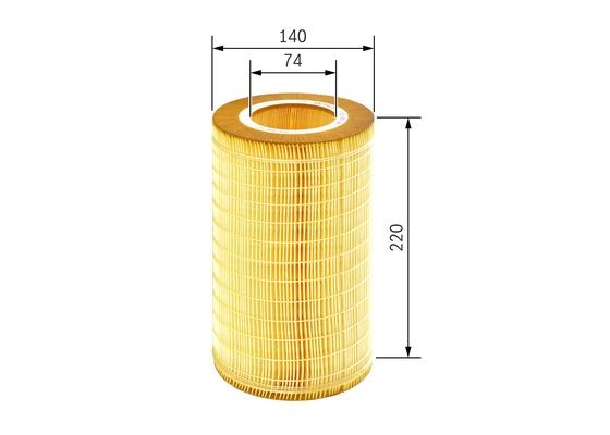 Luftfilter Bosch F 026 400 204 BOSCH