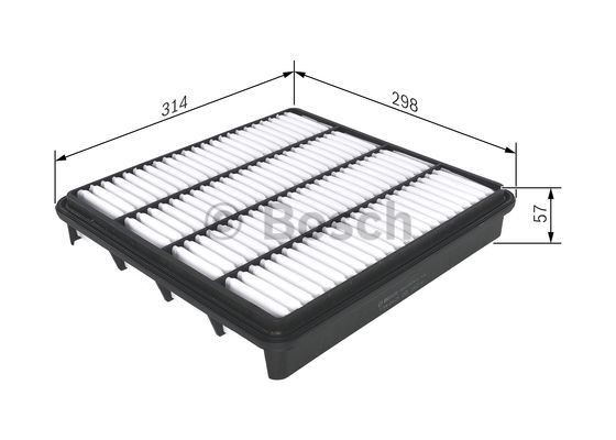 Luftfilter Bosch F 026 400 226 BOSCH