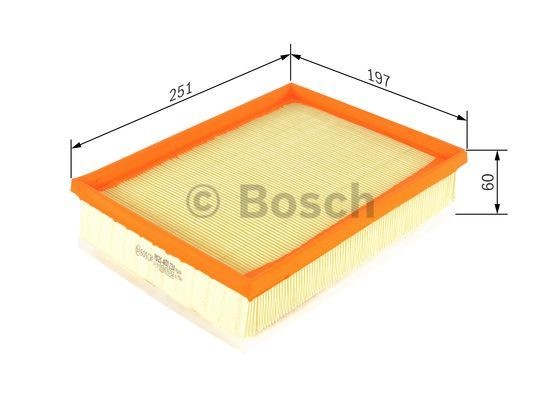 Luftfilter Bosch F 026 400 234 BOSCH