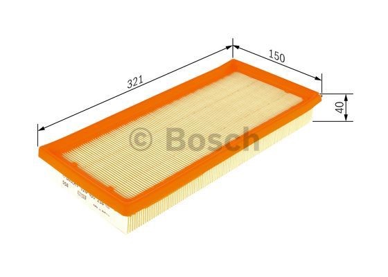 Luftfilter Bosch F 026 400 258 BOSCH
