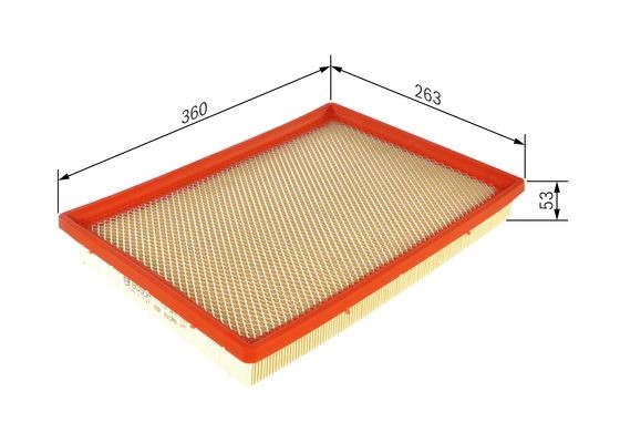 Luftfilter Bosch F 026 400 266 BOSCH