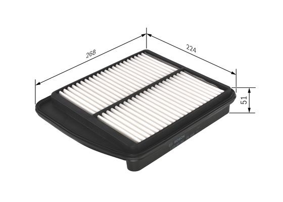 Luftfilter Bosch F 026 400 293 BOSCH