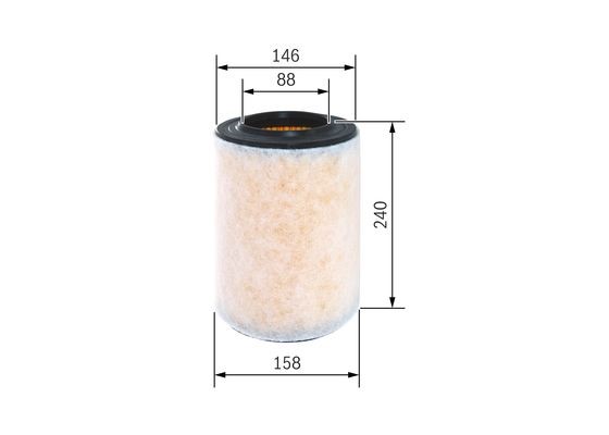 Luftfilter Bosch F 026 400 298 BOSCH