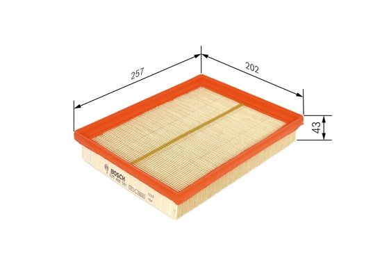 Luftfilter Bosch F 026 400 301 BOSCH