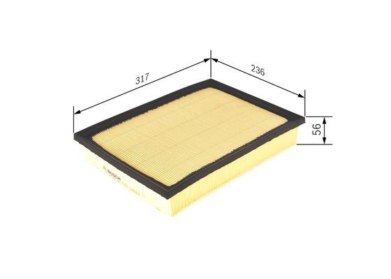 Luftfilter Bosch F 026 400 303 BOSCH
