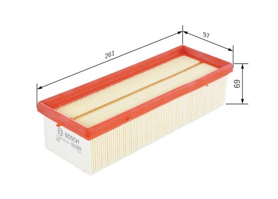 Luftfilter Bosch F 026 400 323 BOSCH