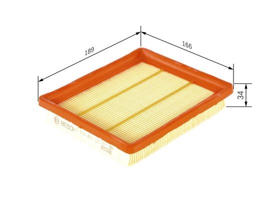 Luftfilter Bosch F 026 400 325 BOSCH Luftfilter Bosch F 026 400 325 BOSCH