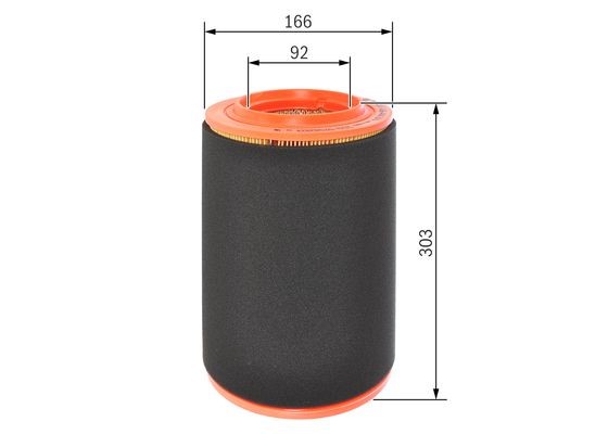 Luftfilter Bosch F 026 400 370 BOSCH