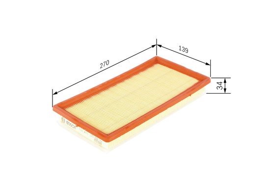 Luftfilter Bosch F 026 400 378 BOSCH