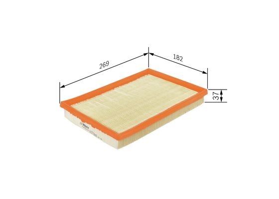 Luftfilter Bosch F 026 400 415 BOSCH
