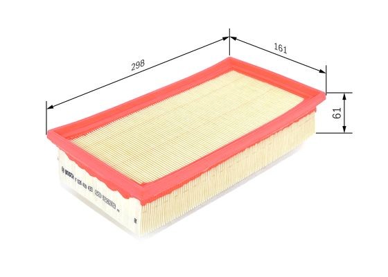 Luftfilter Bosch F 026 400 433 BOSCH