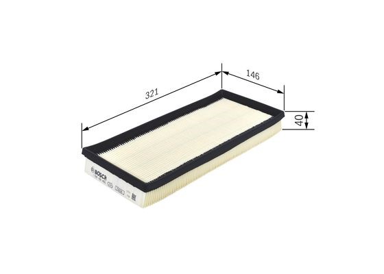 Luftfilter Bosch F 026 400 452 BOSCH