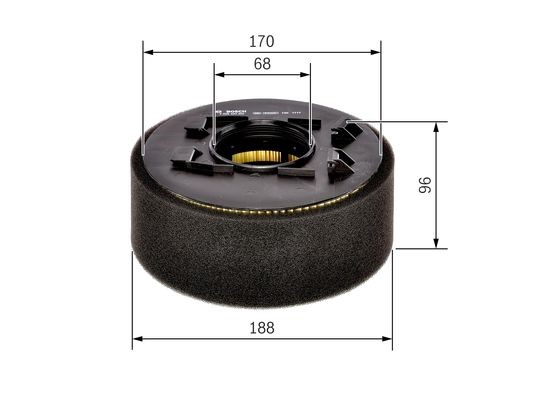 Luftfilter Bosch F 026 400 462 BOSCH