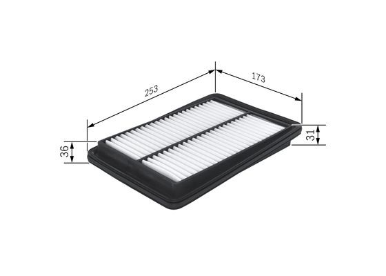 Luftfilter Bosch F 026 400 465 BOSCH
