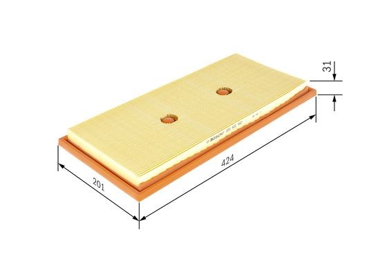 Luftfilter Bosch F 026 400 482 BOSCH