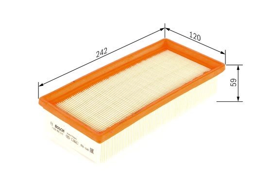 Luftfilter Bosch F 026 400 510 BOSCH