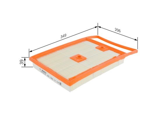 Luftfilter Bosch F 026 400 543 BOSCH