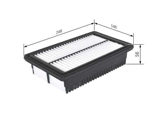 Luftfilter Bosch F 026 400 558 BOSCH