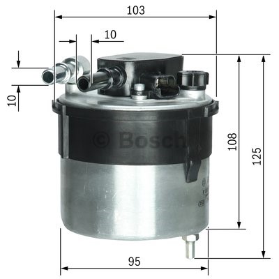 Bränslefilter BOSCH