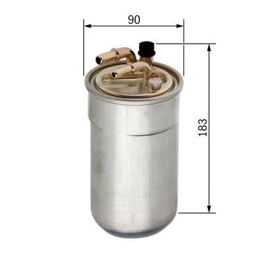 Bränslefilter Bosch F 026 402 051 BOSCH