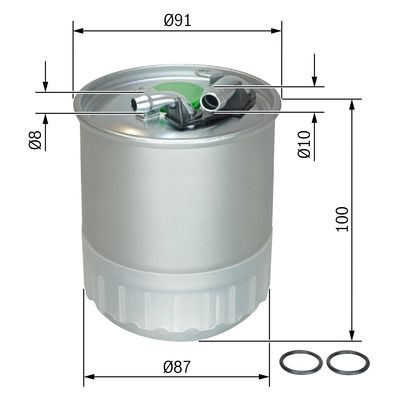Bränslefilter Bosch F 026 402 056 BOSCH Bränslefilter Bosch F 026 402 056 BOSCH