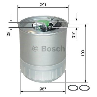 Bränslefilter Bosch F 026 402 056 BOSCH Bränslefilter Bosch F 026 402 056 BOSCH