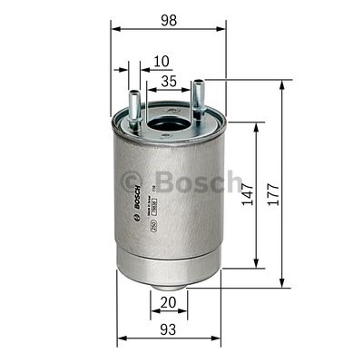Bränslefilter BOSCH