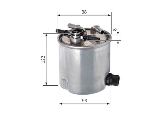 Bränslefilter Bosch F 026 402 072 BOSCH