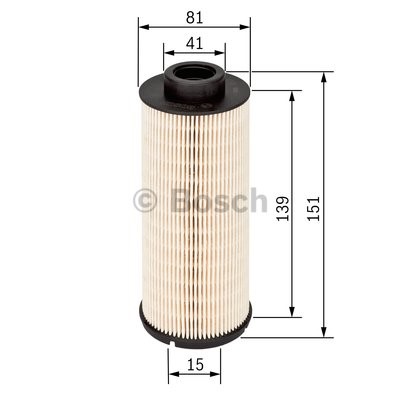 Bränslefilter Bosch F 026 402 099 BOSCH
