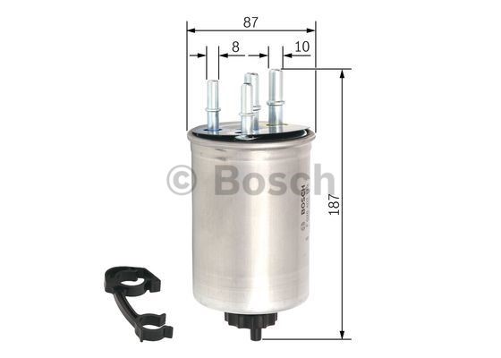 Bränslefilter BOSCH