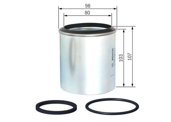 Bränslefilter Bosch F 026 402 114 BOSCH