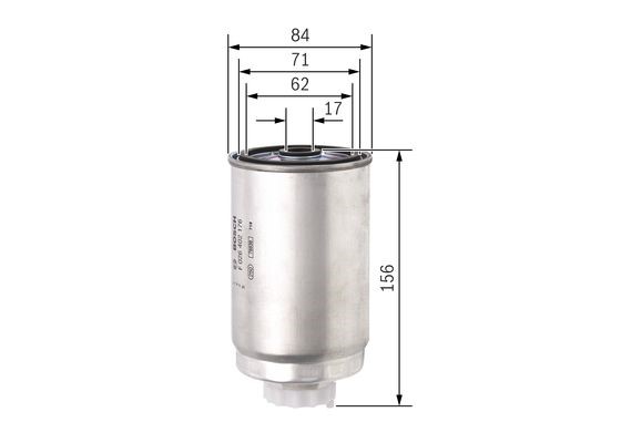 Bränslefilter Bosch F 026 402 176 BOSCH