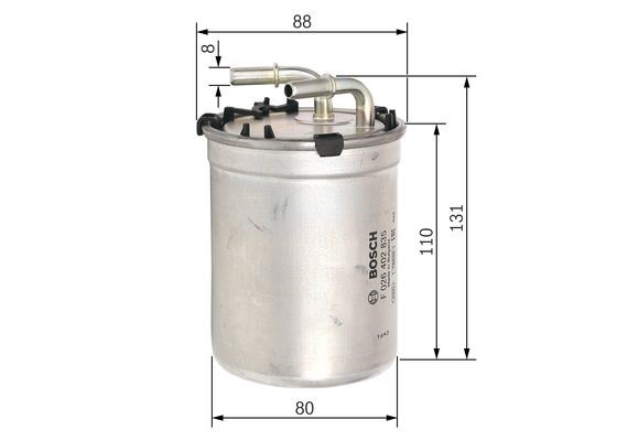 Bränslefilter Bosch F 026 402 835 BOSCH