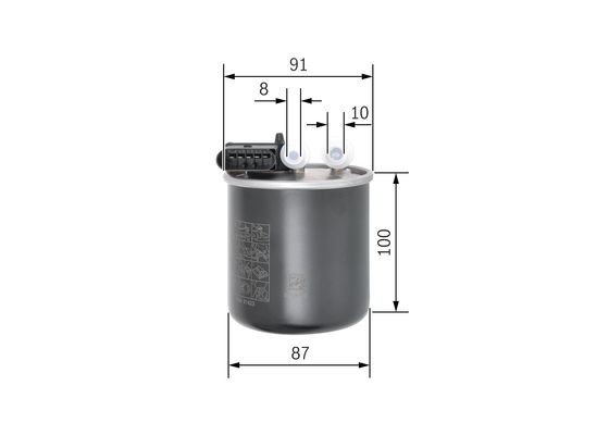 Bränslefilter Bosch F 026 402 842 BOSCH
