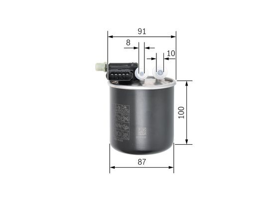 Bränslefilter Bosch F 026 402 844 BOSCH