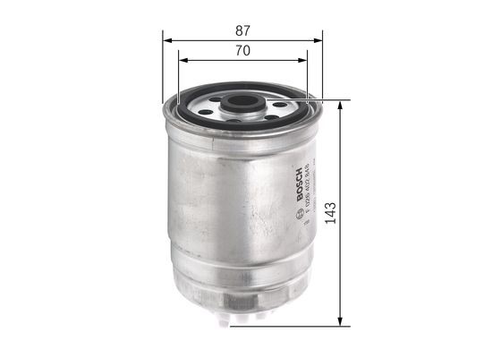 Bränslefilter Bosch F 026 402 848 BOSCH