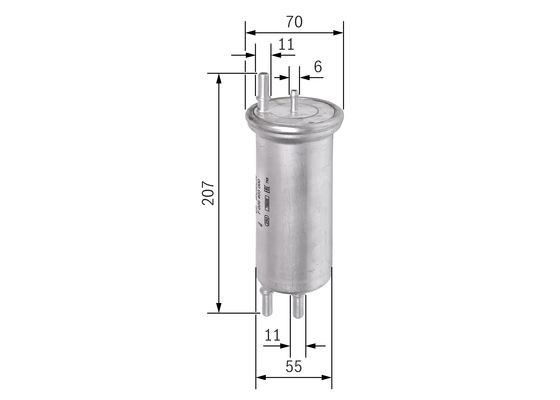 Bränslefilter Bosch F 026 403 000 BOSCH