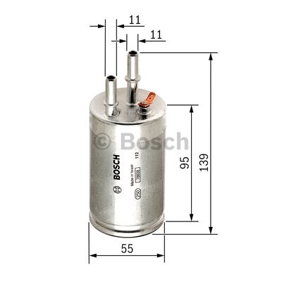 Bränslefilter Bosch F 026 403 014 BOSCH
