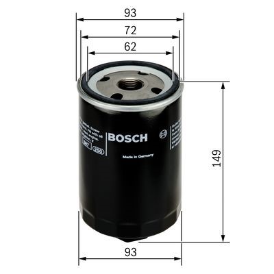 Oljefilter BOSCH