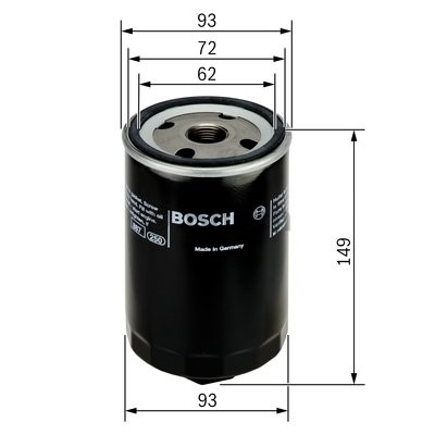 Oljefilter BOSCH