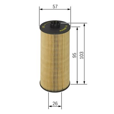 Oljefilter BOSCH BOSCH Oljefilter BOSCH BOSCH