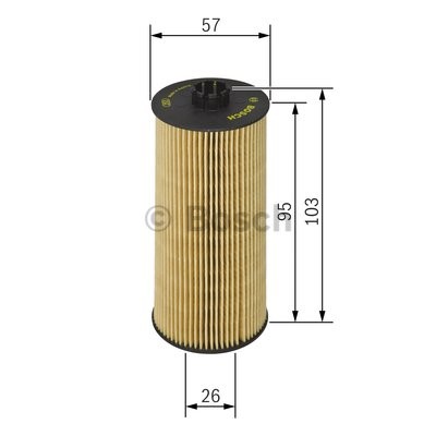 Oljefilter BOSCH BOSCH Oljefilter BOSCH BOSCH