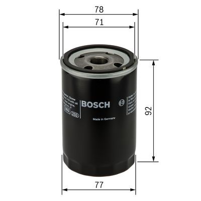 Oljefilter Bosch F 026 407 017 BOSCH