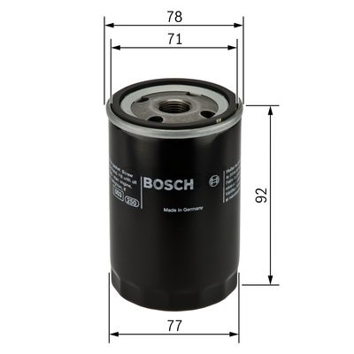 Oljefilter Bosch F 026 407 017 BOSCH