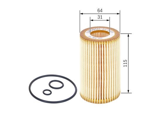Oljefilter Bosch F 026 407 070 BOSCH